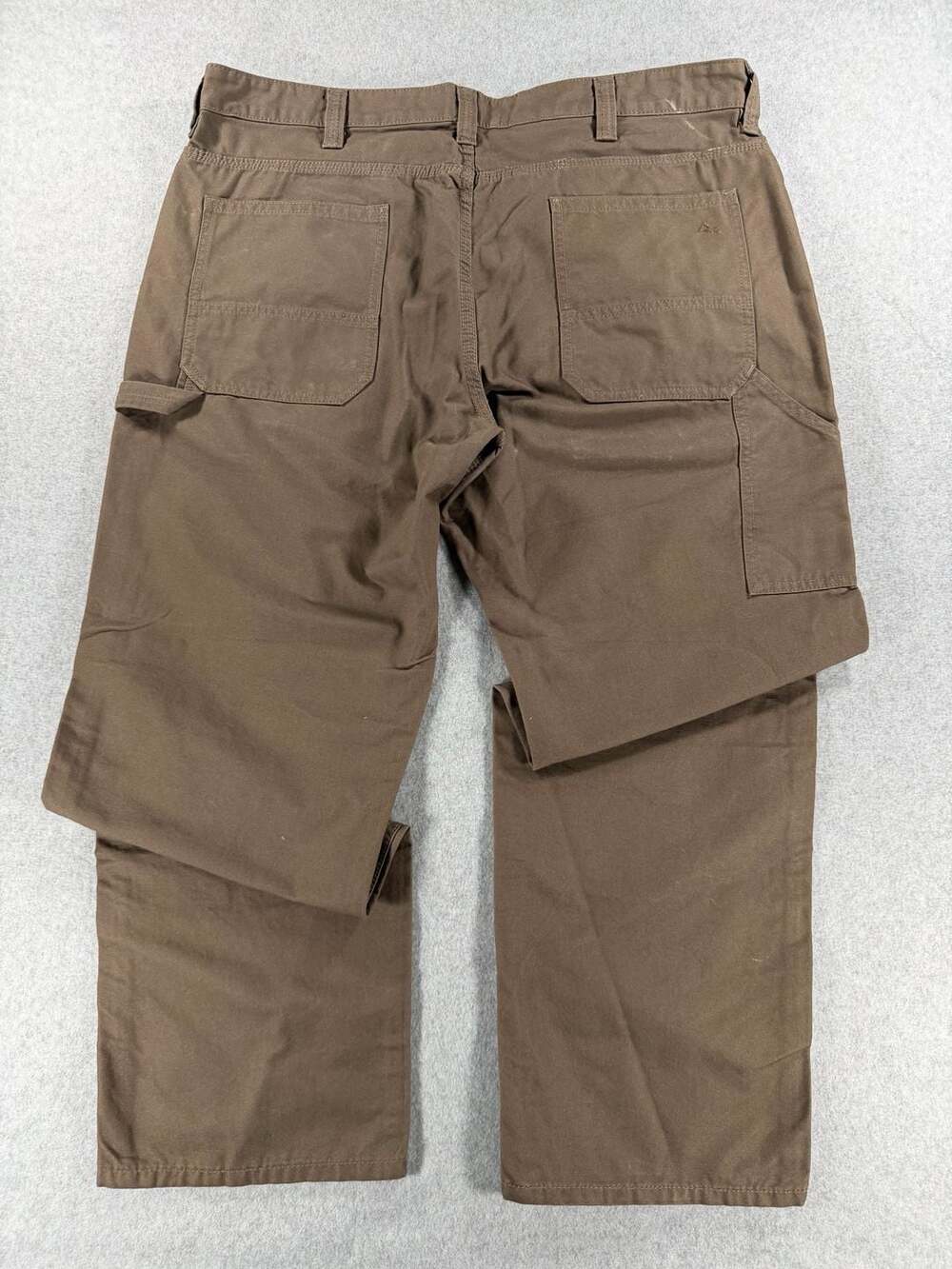 Ridgecut Brown Canvas Carpenter Work Pants 40x31